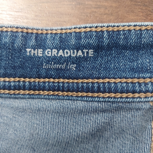 Ag Adriano Goldschmied The Graduate Tailored Leg Blue Denim Jeans Mens S… - Picture 12 of 14
